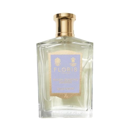 Image of Floris London Night Scented Jasmine Eau De Toilette (100ml) - Seductive Floral Green Fragrance | Enhanced with Rose, Iris & Amber | Perfect for Day & Evening Wear | Luxurious Feminine Scent