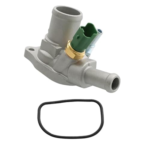 Image of Apriciter Coolant Thermostat with Housing Replacement for Fiat Doblo Grande Punto EVO 1.2 1.4 Engine 1338271 55593508