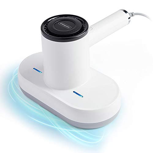 Image of VonHaus Handheld Mattress Vacuum Cleaner - Powerful Deep Cleaning Machine with UV Lamp, Dust Mite Sensor, and 4m Cable - Corded Bed Vacuum 350W for Upholstery & Mattresses