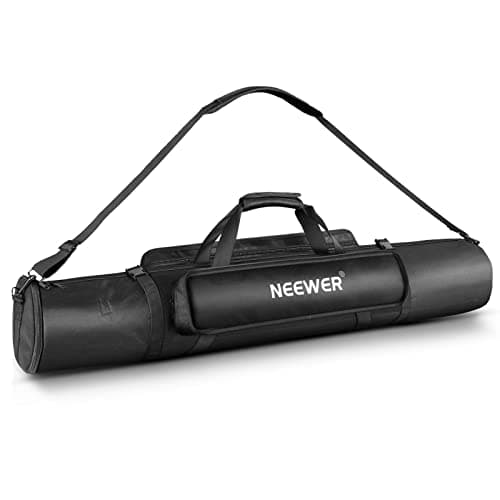 Image of Neewer 47"/1.2m Tripod Carrying Case, Heavy Duty Waterproof Nylon Bag with Handles & Shoulder Straps, Compact Case with Full Length Zippered Closure, External Pocket for Light Stand/Boom Stand/Tripod
