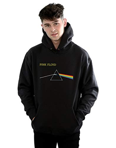 Image of Absolute Cult Pink Floyd Men's Chest Prism Hoodie Black XX-Large