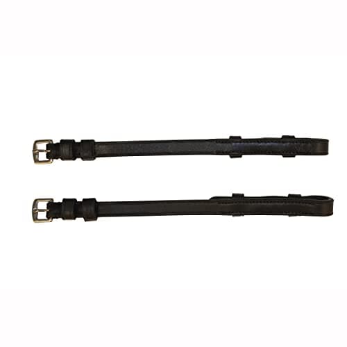 Image of Collegiate ComFiTec Cheek Pieces, Black, Pony