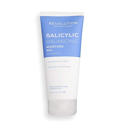 Image of Revolution Beauty London Skincare, Salicylic Balancing, Moisture Gel, 200ml
