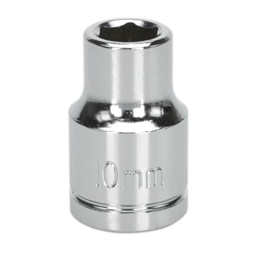 Image of Siegen by Sealey WallDrive Socket 10mm 1/2"Sq Drive - S0648