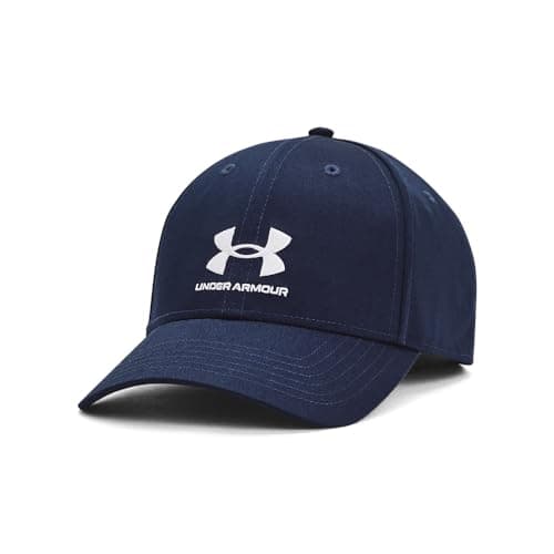 Image of Under Armour M Essential Low Lockup ADJ - Hats - Headwear - Midnight Navy/White - Size: OSFM