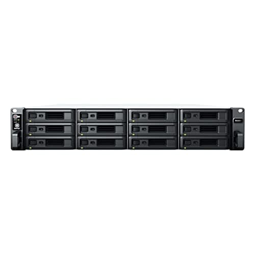Image of Synology RackStation RS2421RP+ - NAS server - 12 bays - rack-mountable - SATA 6Gb/s - RAID 0, 1, 5, 6, 10, JBOD - RAM 4 GB - Gigabit Ethernet - iSCSI - 2U