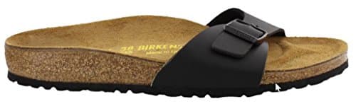 Image of Birkenstock Madrid Mules/Clogs Women Black - 7.5 - Mules Shoes