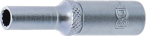 Image of BGS 10704 | Socket, 12-point, deep | 6.3 mm (1/4") Drive | 5 mm
