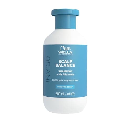 Image of Wella Professionals INVIGO SCALP BALANCE Sensitive Scalp - Gentle Cleansing Shampoo - Dry Scalp Shampoo For Sensitive Scalps - Fragrance Free (300ml)