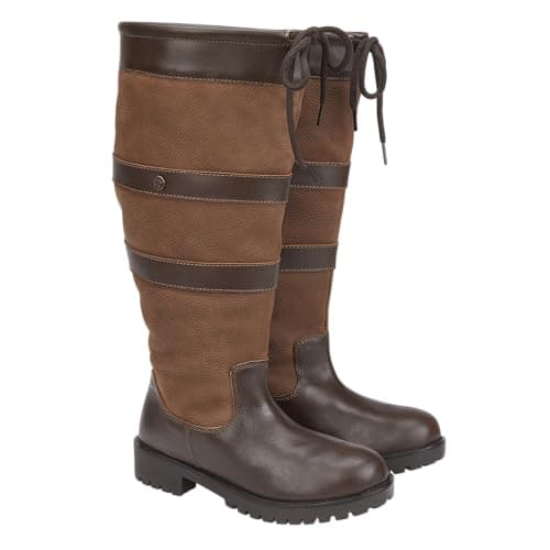 Image of Cabotswood Highgrove 2 Chestnut/Bison Waterproof and Breathable Wide Calf Country Boot