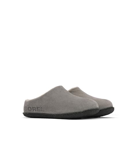 Image of Sorel KIDS LANNER RIDGE II Unisex Kids Slippers, Grey (Quarry) - Youth, 1 UK