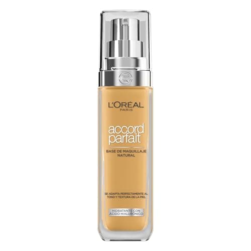 Image of L'Oréal Paris Accord Parfait Foundation Natural Effect with Hyaluronic Acid 6.5.N Desert