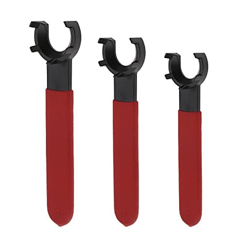 Image of eMagTech Set of 3pcs M Type ER16 ER20 ER25 Collet Chuck Clamping Spanner Collet Chuck Holder Wrench Lathe Tools CNC Router Milling Collet Chuck Holder