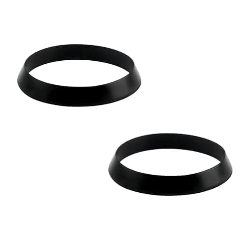 Image of Qrity 6 PCS Cone Seal Ring, Slip Joint Washer, Rubber Washer for Drain Pipe Sink Odour Trap Siphon, 32MM Waste Pipe O Ring Seal