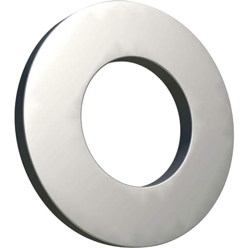 Image of M14 Flat Penny Washer (Pack of 25) Plain Wide Round Metal Alloy Steel Washers for Screws – Zinc Coated Plated Galvanized Heavy Duty According to Standart ISO7089 DIN125 M14 (15mm x 28mm)
