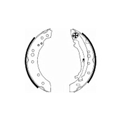 Image of MINTEX MFR580 Brake Shoe Set