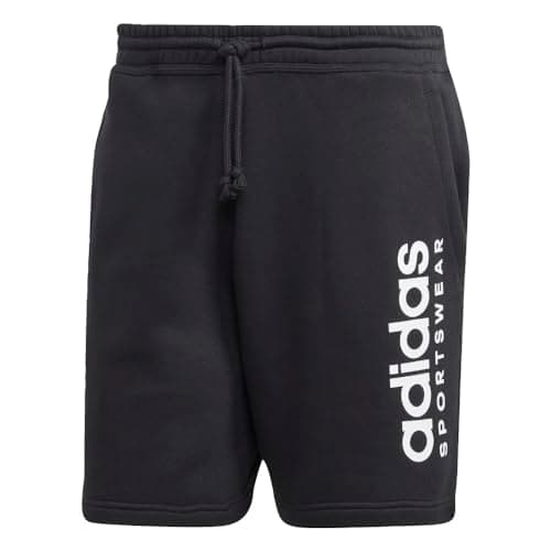 Image of Adidas Men's All Szn Fleece Graphic Shorts, Black, Medium