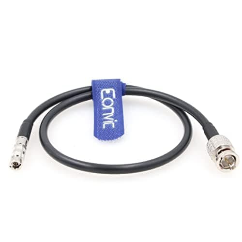 Image of Eonvic 12G HD Micro BNC Male to BNC 4K High Density SDI Coaxial Cable for Blackmagic BMCC/BMPCC Video Assist
