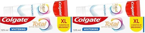 Image of Colgate Total Whitening Toothpaste 125ml x 2