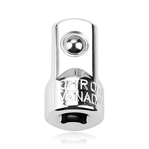 Image of Hopzab 1/4 Inch (F) to 1/2 Inch (M) Socket Adapter,Heavy Duty Steel Impact Driver Converter for Ratchets,Wrenches,Screwdriver Drill and Hand Tools