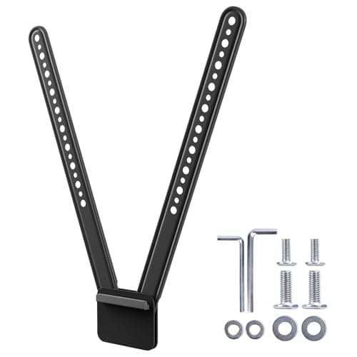 Image of 939-001498 TV Mount for MeetUp HD Video and Audio Conferencing System, TV Mount Compatible with Logitech MeetUp, VESA Standard with Alternating 8mm and 6mm Holes, Part Number 939-001498