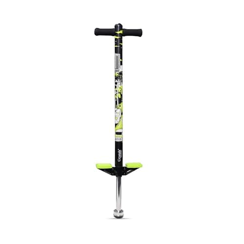 Image of Pogo Stick Children Kids Boys Girls Light Adults Weight Exercise Outdoor Summer Fun Skull Bounce Design (Streetwise)