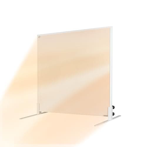 Image of Sunheat Portable 180W Far Infrared Panel Heater, Eco-Friendly Electric Heater Panel, Energy Efficent Floor Standing or Wall Mounted Indoor Living Room Space, Bedroom, Bathroom IP54 Splash Proof