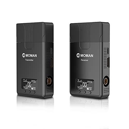 Image of Wireless Video Transmission System, MOMAN Matrix 600S SDI/HDMI Transmitter & Receiver 600ft Range 0.08s Latency with App for DSLR Camera Monitor Vlog, Image-Video-Transmitter-Reveiver-Wireless