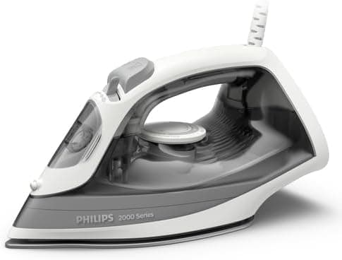 Image of Philips 2000 Series Steam Iron — 30 s heat-up, 2000W, 25 g/min + 110 g boost, Ceramic soleplate, 250 ml — DST2020/80