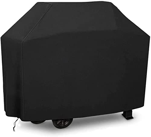 Image of Estefanlo BBQ Covers Waterproof Heavy Duty Large Grill Cover, 3-4 Burner Gas BBQ Covers, Windproof, Rip-Proof, Outdoor Large Barbecue Cover for Weber, Brinkmann, Char-Broil