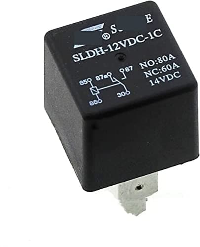 Image of Relay 2pcs sldh-12vdc-1c, one Group Conversion, 5-pin, 60a14vdc, Wide pin Socket Type