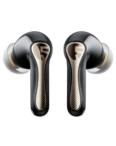 Image of SoundPEATS Air5 Pro+ Wireless Earbuds, Hi-Res LDAC & aptX Lossless, 10mm Driver + xMEMS Speaker, Adaptive ANC -55dB, 30H Playtime, Bluetooth 5.4, IPX5, Game Mode, Comfort Fit