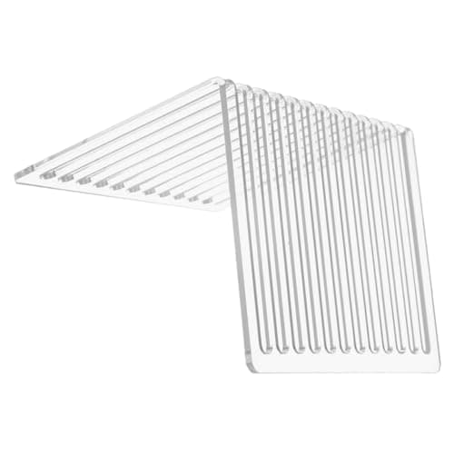 Image of Uonlytech Acrylic Vinyl Record Organizer with 12 Slots, Practical and Strong Stability CD Storage Rack for Albums and Cds, Modern Design Display Stand Suitable for Desktop and Home Storage