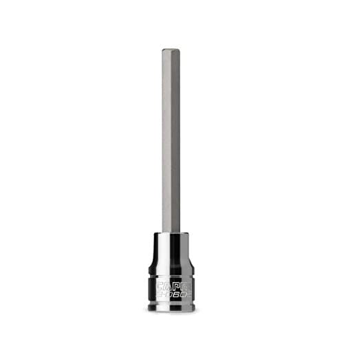 Image of Capri Tools Long 7 mm Hex Bit Socket, 3/8-Inch Drive, Metric