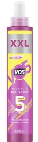 Image of VO5 Mega Hold Gel Spray XXL 300ml – Extreme Hold & Long-Lasting Control
