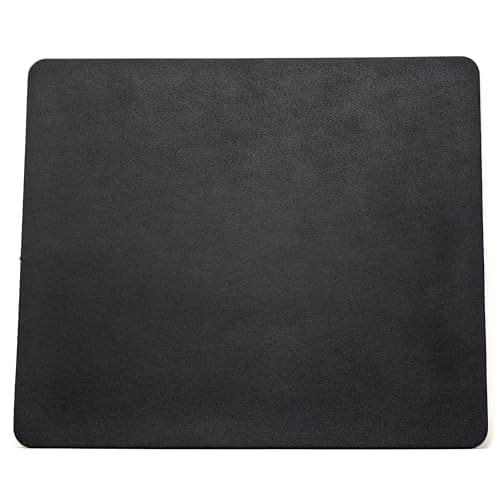 Image of Ashford Ridge Genuine Leather Mouse Pad – Elegant Mouse Mat for Office & Home | Smooth Surface, Durable & Stylish Desk Accessory - Black