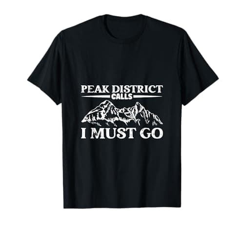 Image of Mountain calling - Peak District T-Shirt