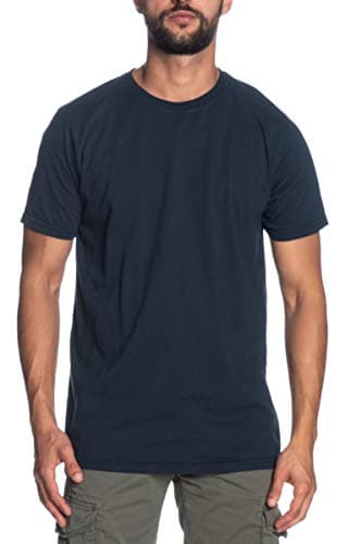 Image of Colorful Standard New Classic Organic T-Shirt in, Navy Blue, L