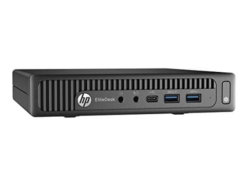 Image of HP EliteDesk 800 G2 Desktop Mini PC Core i7 (6700T) 2.8GHz 8GB 128GB SSD WLAN BT Windows 7 Pro 64-bit (HD Graphics 530) (Renewed)