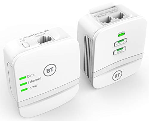Image of BT Mini Wi-Fi Home Hotspot 600 Kit with wired AV600 Powerline and N150 Wi-Fi