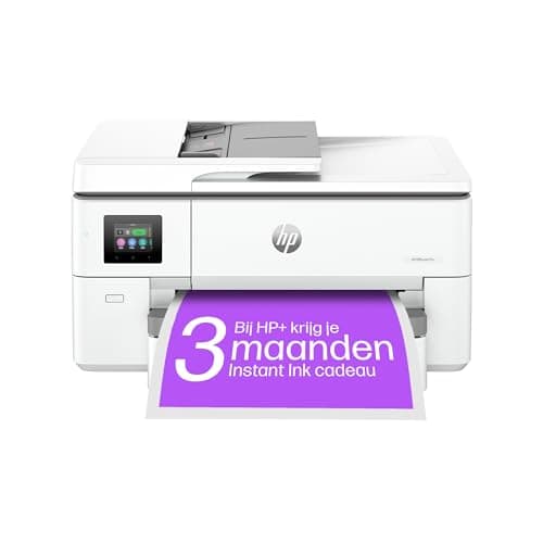Image of HP OfficeJet Pro 9720e Wide Format All-in-One A3 Printer with Scanner, Copier, Touchscreen and 35-Sheet Auto Feeder. Ideal for Every Home Office and Small Business | 9720e
