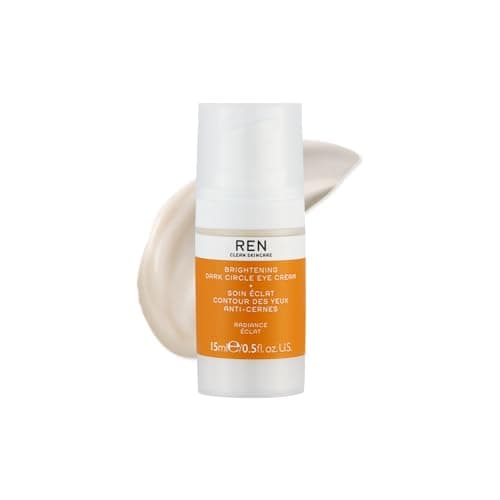 Image of REN Radiance Brightening Dark Circle Eye Cream, 15ml – Eye Cream with Elderberry Flower and Glycogen, Clinically Proven to Reduce Dark Circles in 7 Days, Hydrates and Firms Delicate Skin