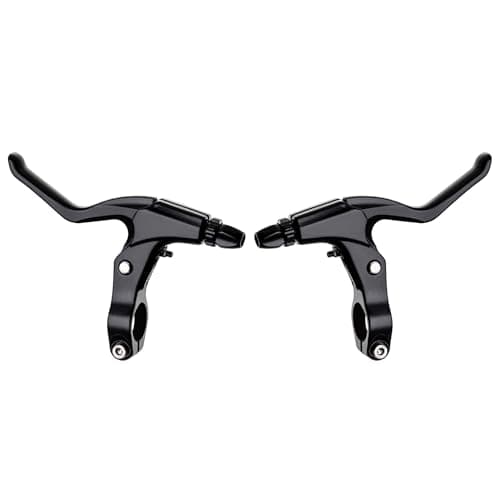 Image of Clarks Cycle Systems CLK-24 Three Finger Alloy V-Brake Levers, Black, Pair