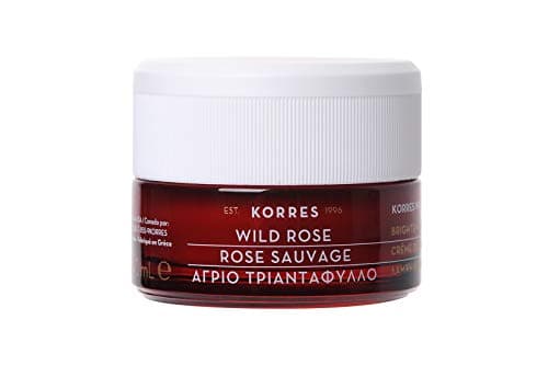 Image of Korres Wild Rose Brightening & First Wrinkles Vitamin C Dry Skin Cream 40ml