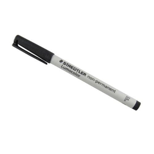 Image of Staedtler Lumocolor® Non-Permanent Universal OHP Pen 316-9 0.6mm (Single Item) BLACK