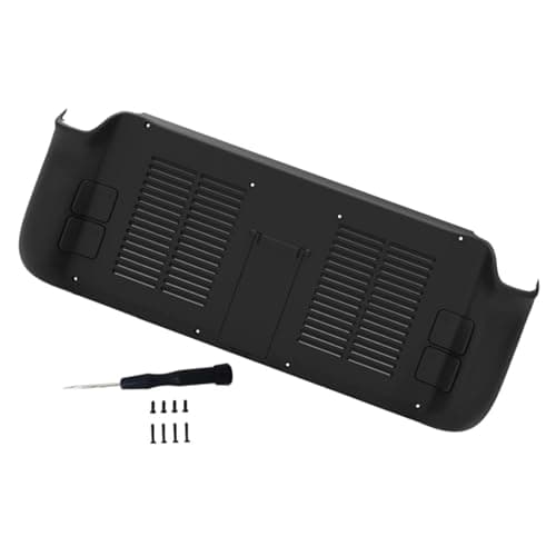 Image of OSALADI Gaming Console Protective Case with Cooling Stand Compatible with Steam Deck Shockproof Anti-scratch Cover for Valve Handheld Console Easy Charging Protector