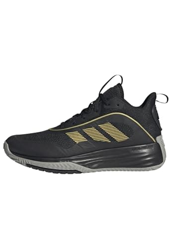 Image of adidas Men's Own The Game 3 Shoes, Core Black/Gold Metallic/MGH Solid Grey, 10 UK