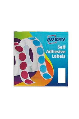Image of Avery 24-426 Small White Rectangle Printable, Customisable Labels in Dispenser, Hand Write Only, 25 x 50mm, 400 Labels Per Pack