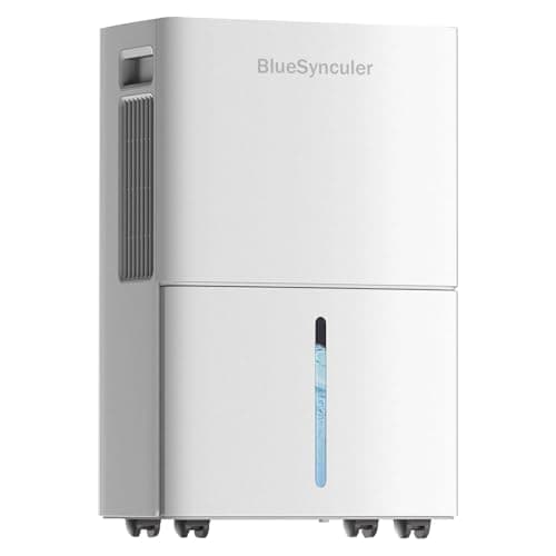 Image of 16L/Day Dehumidifier for Home Damp, Mould & Condensation, Portable Dehumidifier with Laundry Drying Mode for Bathroom Basement Kitchen Garage, 24H Timer, Continuous Drainage, Energy Efficient
