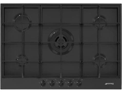 Image of Gas hob with 5 burners from Smeg Classica - PV375MB